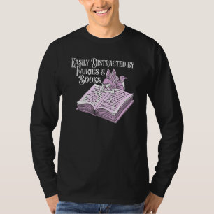 Books Literature  Bibliophile Librarian Bookworm B T-Shirt
