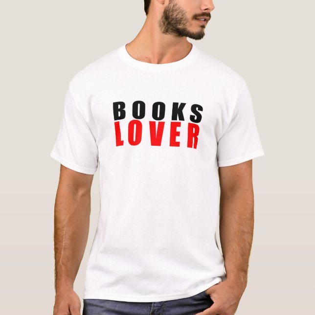 Books lover T-Shirt (Front)