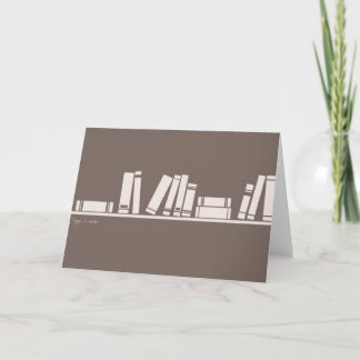 Books lovers! card
