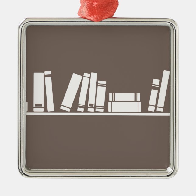 Books lovers! metal tree decoration (Front)