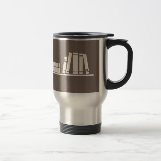 Books lovers! travel mug (Right)