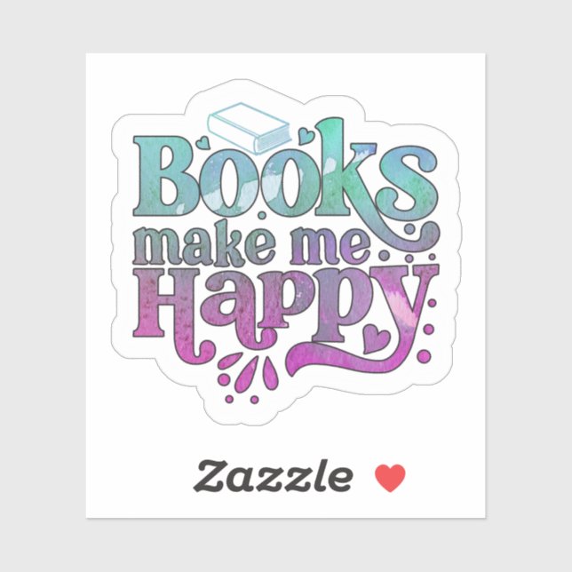 Books Make Me Happy (Sheet)