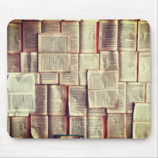 Books mouse pad, readers booklover gift pad