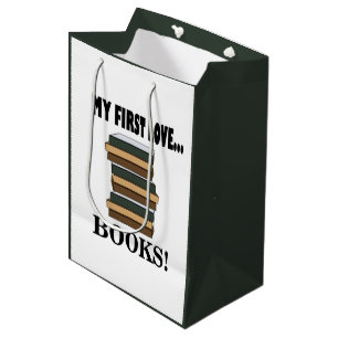 Books My First Love Books Medium Gift Bag