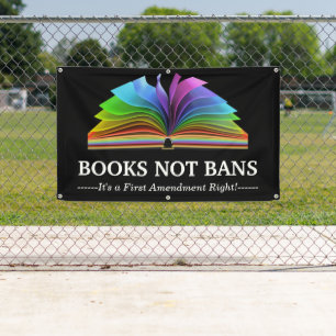 Books Not Bans, LGBTQ+ Banner