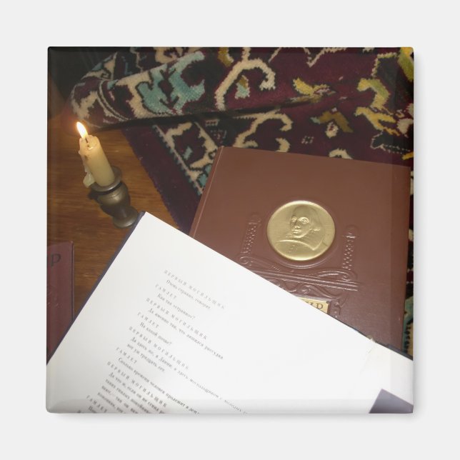 Books of the last century magnet (Front)