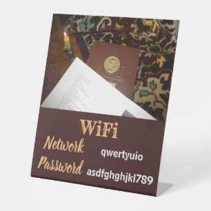 Books of the last century Pedestal Sign