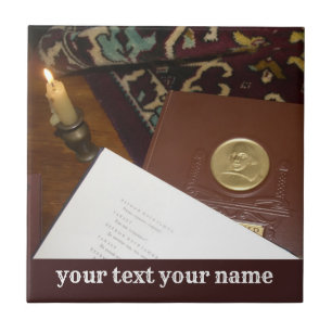 Books of the last century tile