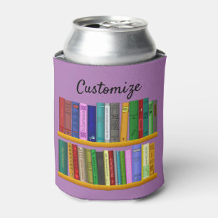 Books on Shelves Thunder_Cove Can Cooler