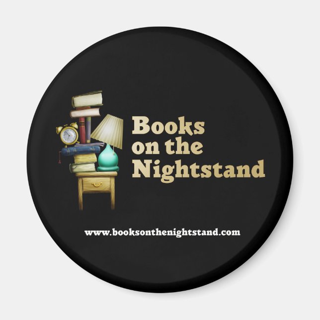 Books on the Nightstand Magnet (Front)