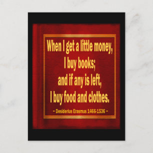 Books Postcard