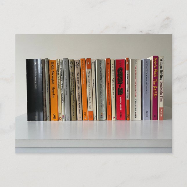 Books Postcard (Front)