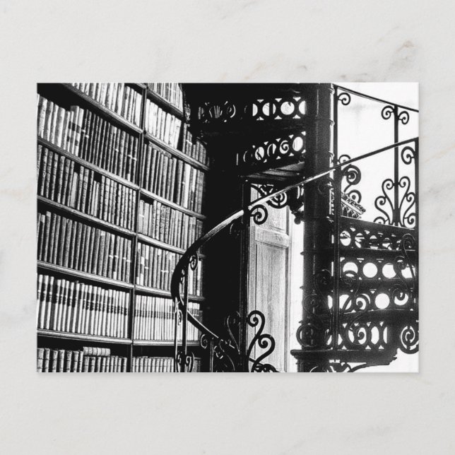 Books Postcard (Front)