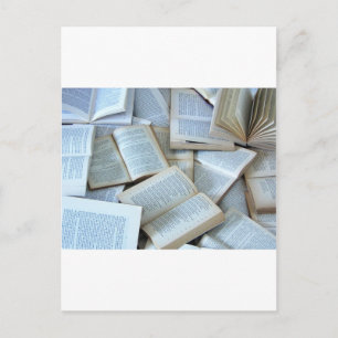 Books Postcard