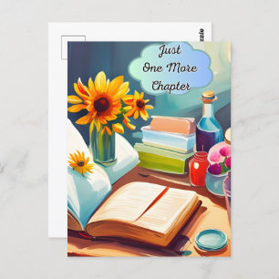 Books, Postcard for Postcrossing