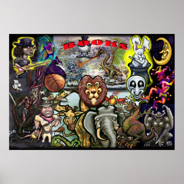 Books Poster (Front)