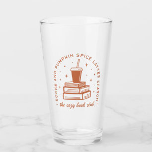 Books & Pumpkin Spice Season Glass
