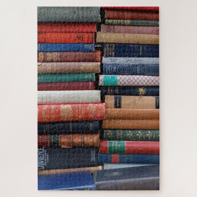 Books Read Love Old Books Jigsaw Puzzle (Vertical)