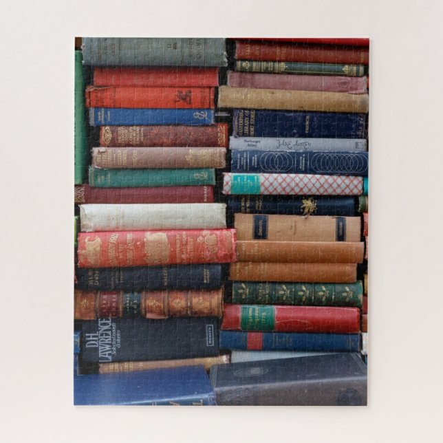 Books Read Love Old Books Jigsaw Puzzle (Vertical)