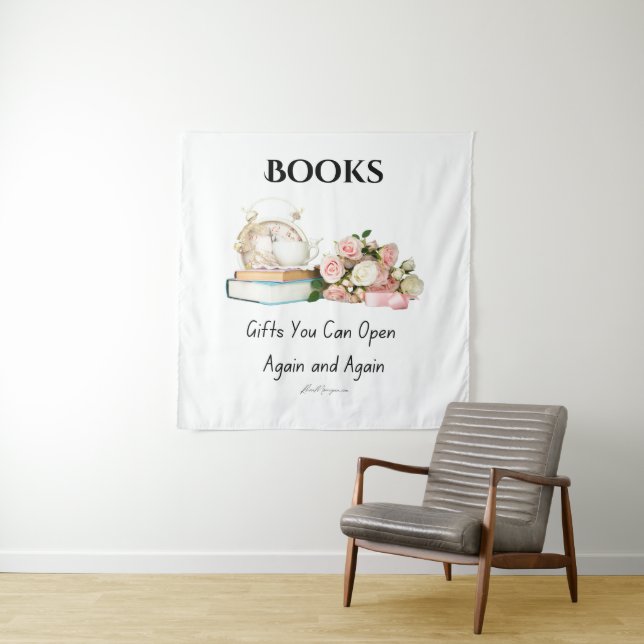 Books Tapestry (In Situ)