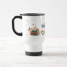 Books, Tea & Me | Cosy Book Lover Travel Mug