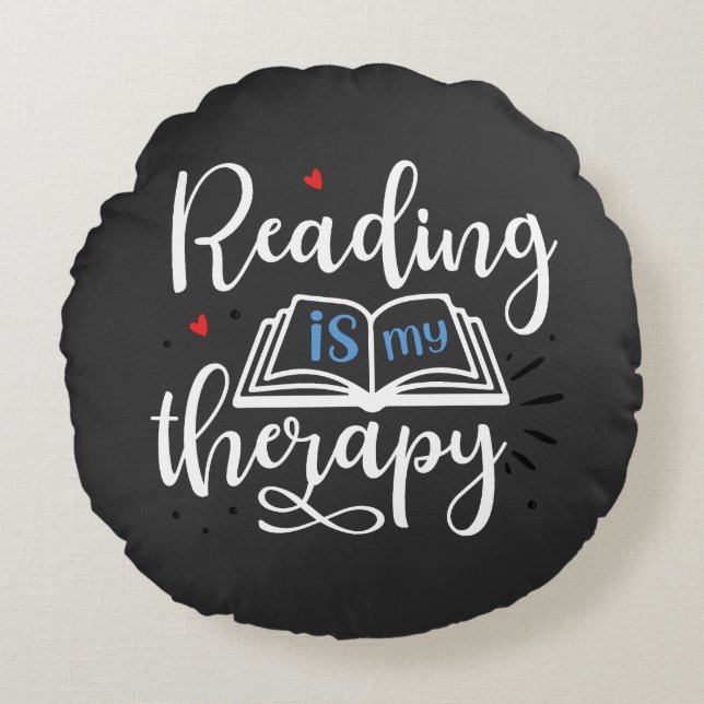Books to Read Together Round Cushion (Front)