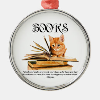 Books Transport Us... Ornament