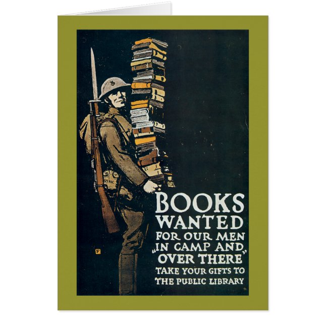 Books Wanted for Our Men (Front)