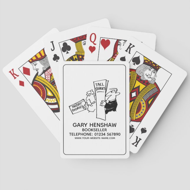 Bookseller Playing Cards (Back)