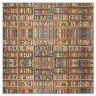 Bookshelf background fabric