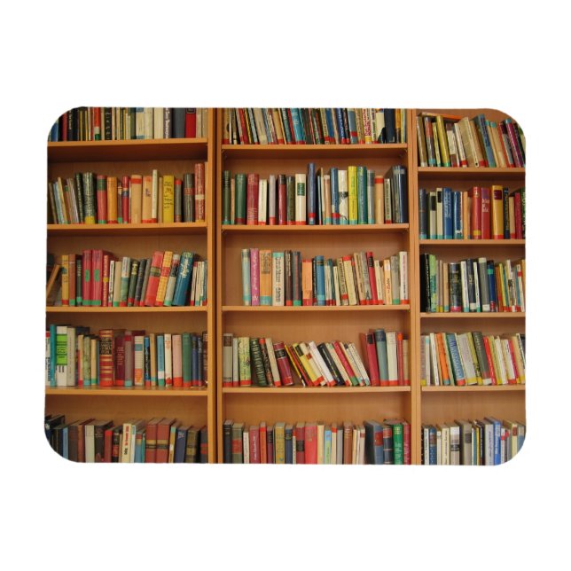 Bookshelf background magnet (Horizontal)