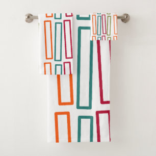 Bookshelf  bath towel set