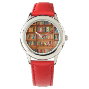 Bookshelf Books Library Bookworm Reading Watch