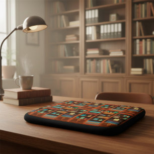 Bookshelf Illustration Electronics Bag