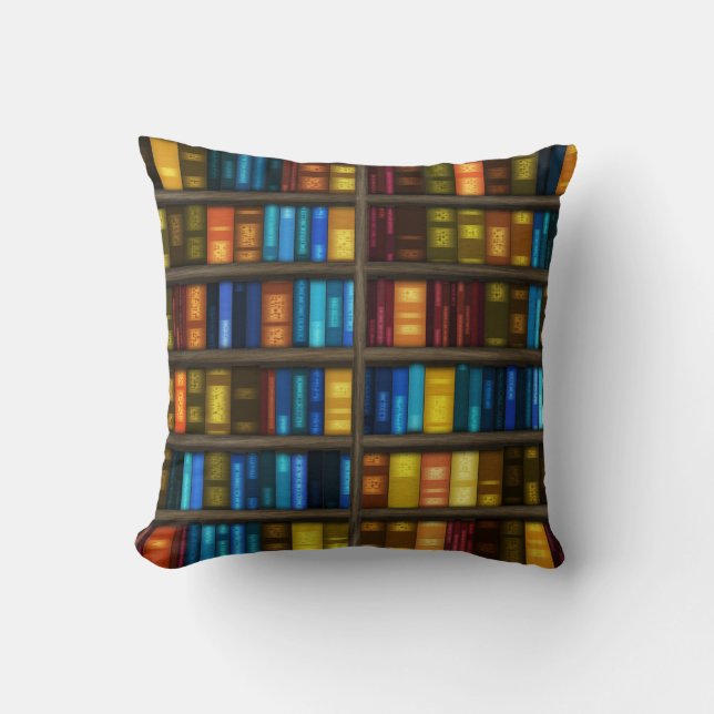Bookshelves 1 Pillow (Front)