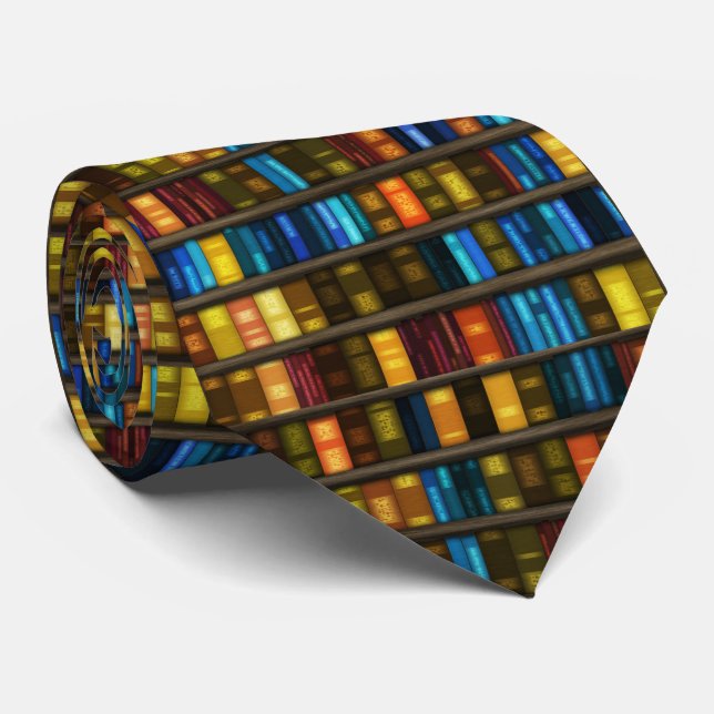 Bookshelves 1 Tie (Rolled)