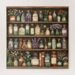 Bookshelves and Herbals Jigsaw Puzzle<br><div class="desc">Challenge yourself with these cute puzzles featuring everyday activities.
Available in various sizes.</div>