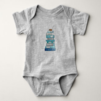 Bookstack Baby One-piece Bodysuit