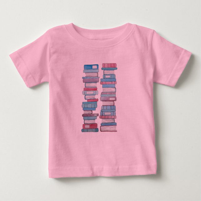 Bookstack Baby Tutu Baby T-Shirt (Front)