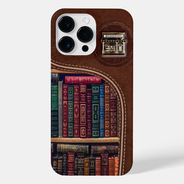 Bookstore Reader Bookaholic Books Lover Bookworm  iPhone Case (Back)
