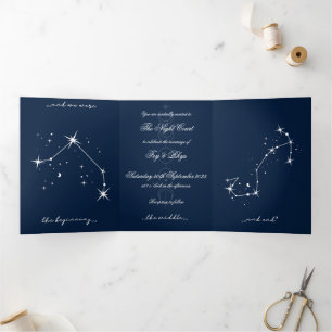 BookTok Romantacy Wedding Invite - Aries/Scorpio