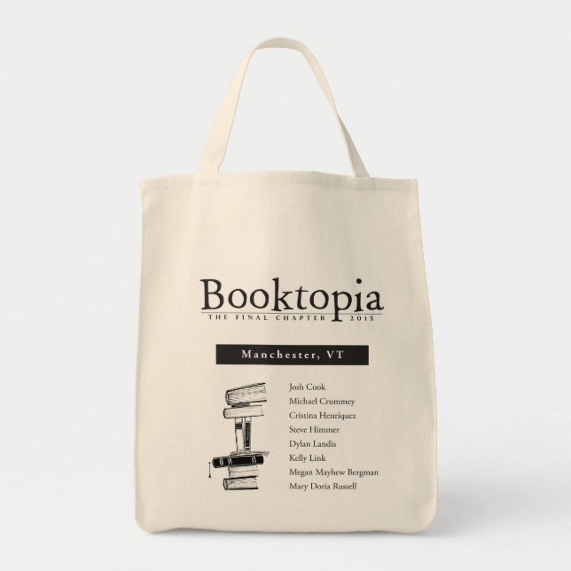 Booktopia 2105: The Final Chapter - VT Bag (Front)