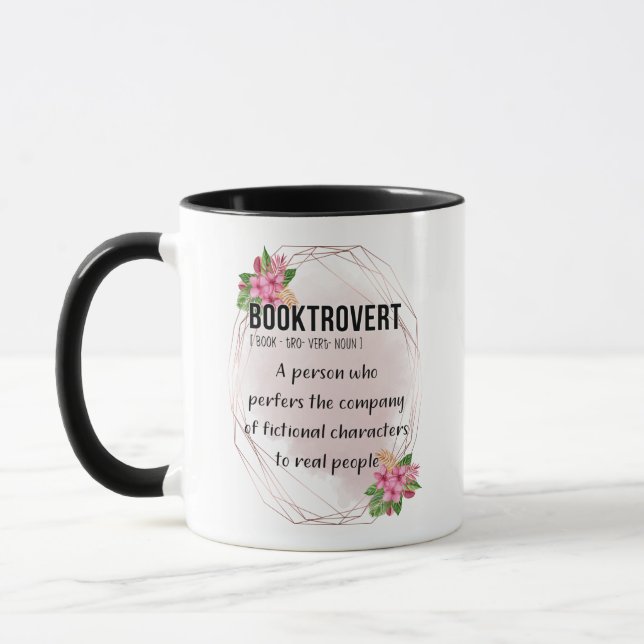 Booktrovert 11oz Coffee Mug  (Left)