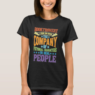 Booktrovert Definition Description ---- T-Shirt