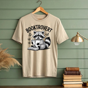 Booktrovert Racoon T-Shirt
