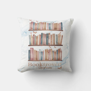 Booktrovert Watercolor Classic Book-Lover Cushion