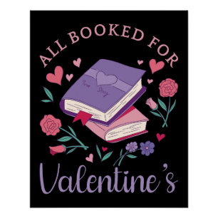 Bookworm - All Booked For Valentine's II Poster