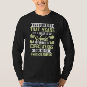 Bookworm Bookish Book Nerd T-Shirt
