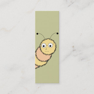 Bookworm bookmark Business Card