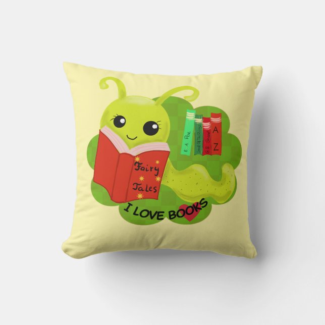 bookworm cushion (Front)